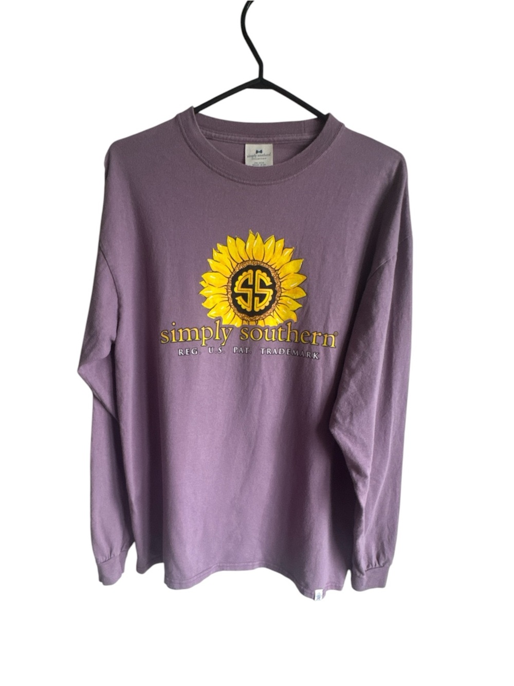 SIMPLY SOUTHERN Women’s Cotton Long Sleeve Shirt Size Large